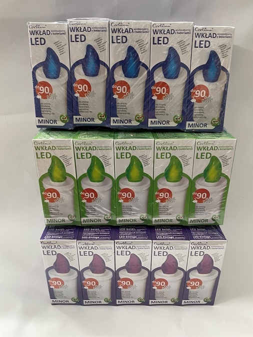 Led sviečka 90dní, MINOR CORTINA